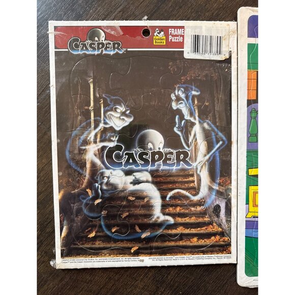 Casper The Friendly Ghost - 2 NEW NOS Jigsaw Puzzles - Picture 3 of 4